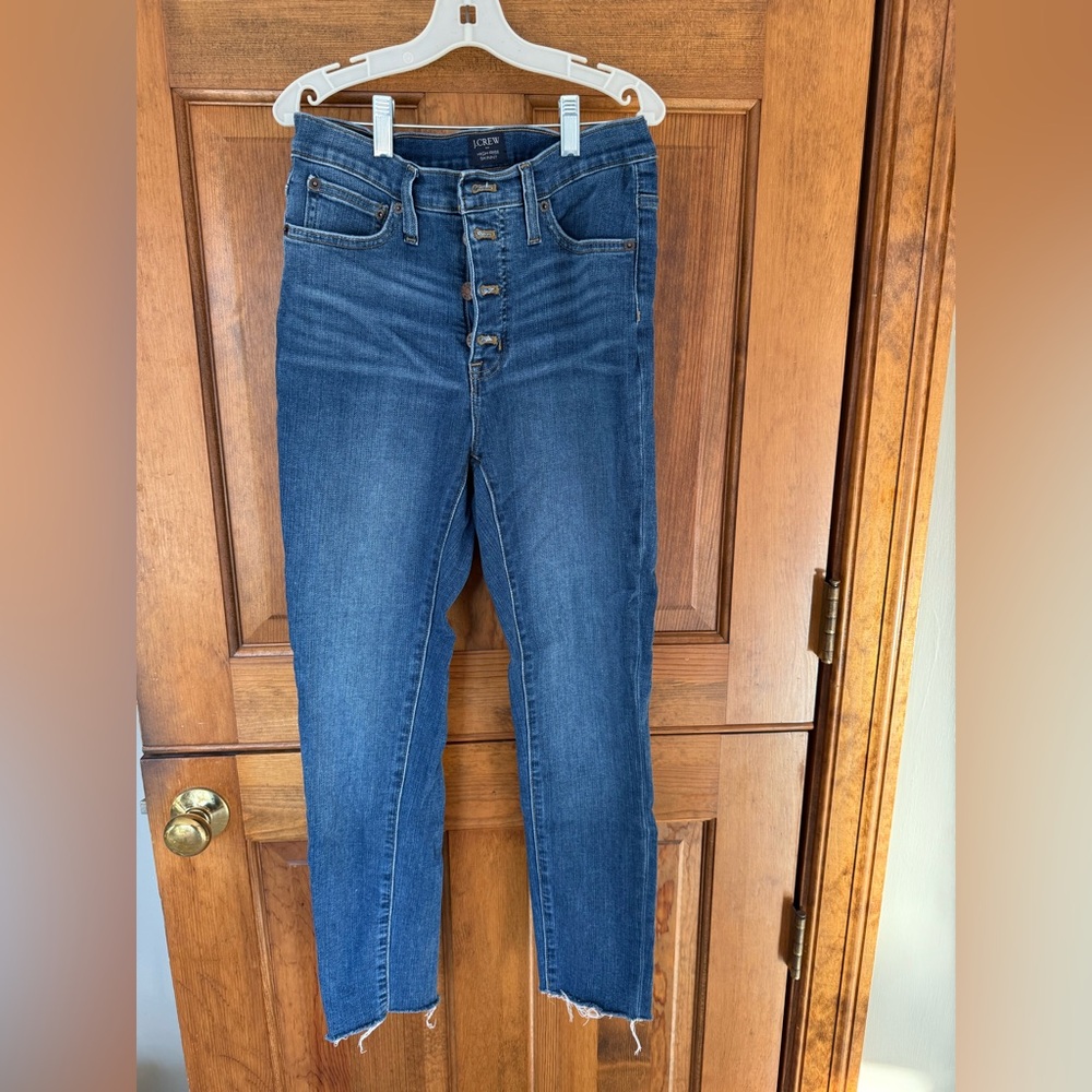J. Crew High Rise Skinny Jeans - size 27